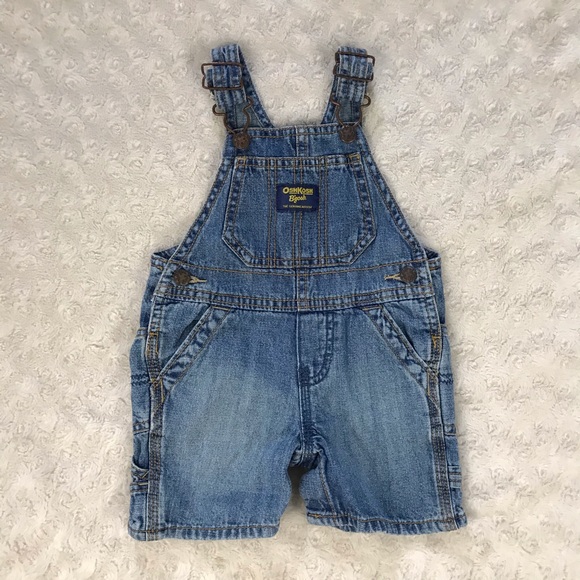 OshKosh B'gosh Other - OshKosh B’Gosh Shortalls Bib Overall Shorts 9M